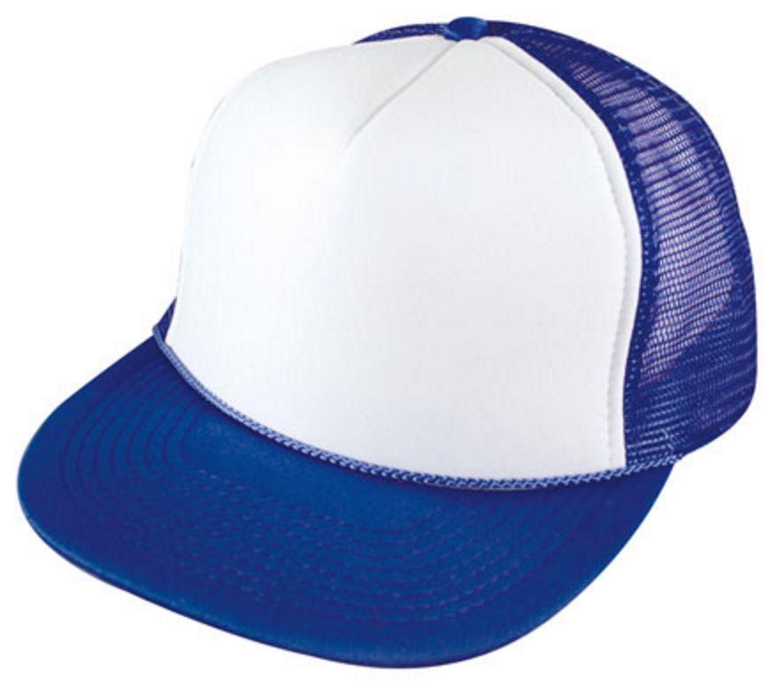 2 Dozen Flat Bill Blank 5 Panel Mesh Foam Trucker Baseball Hats Caps Wholesale Bulk-