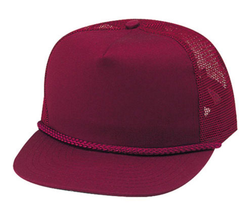 1 Dozen 5 Panel Trucker Baseball Cotton Mesh Braid Hats Caps Wholesale Bulk-