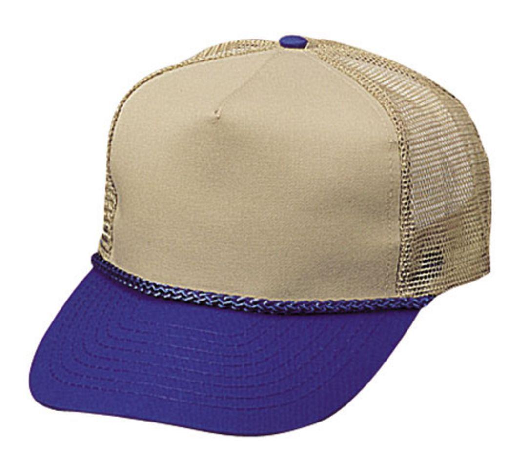 1 Dozen 5 Panel Trucker Baseball Cotton Mesh Braid Hats Caps Wholesale Bulk-