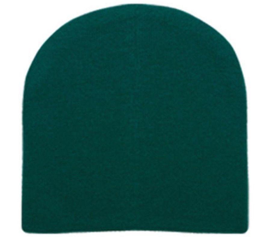 1 Dozen Beanies Classic Short Uncuff Warm Winter 8' Hats Caps Wholesale Lot Bulk-