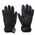 Soft Shell Warm Winter Waterproof Breathable Touch Screen Index Thumb Tip Gloves-Black-Small-