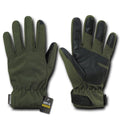 Soft Shell Warm Winter Waterproof Breathable Touch Screen Index Thumb Tip Gloves-Olive-Small-