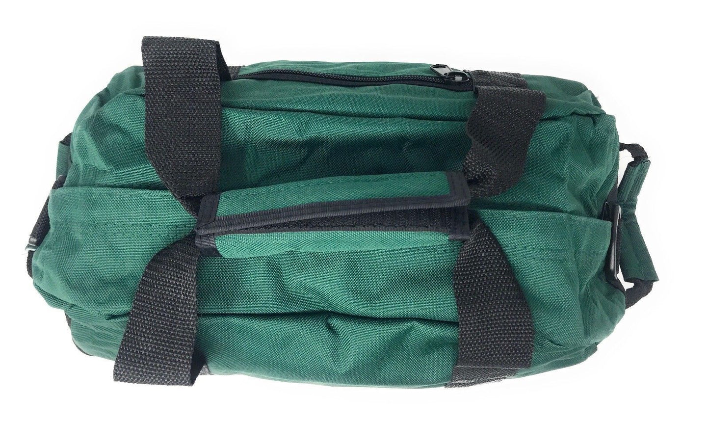 Sports Duffle Bag 14 inch School Travel Gym Locker Carry-On Luggage-ROYAL / BLACK-