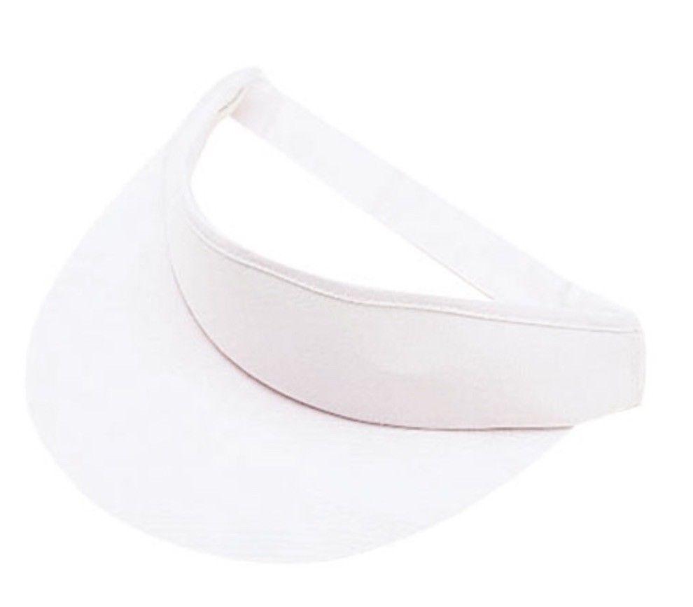 Summer Visors Caps Hats Sports Sun Beach Golf Wide Bill Cotton Mens Womens-Red-