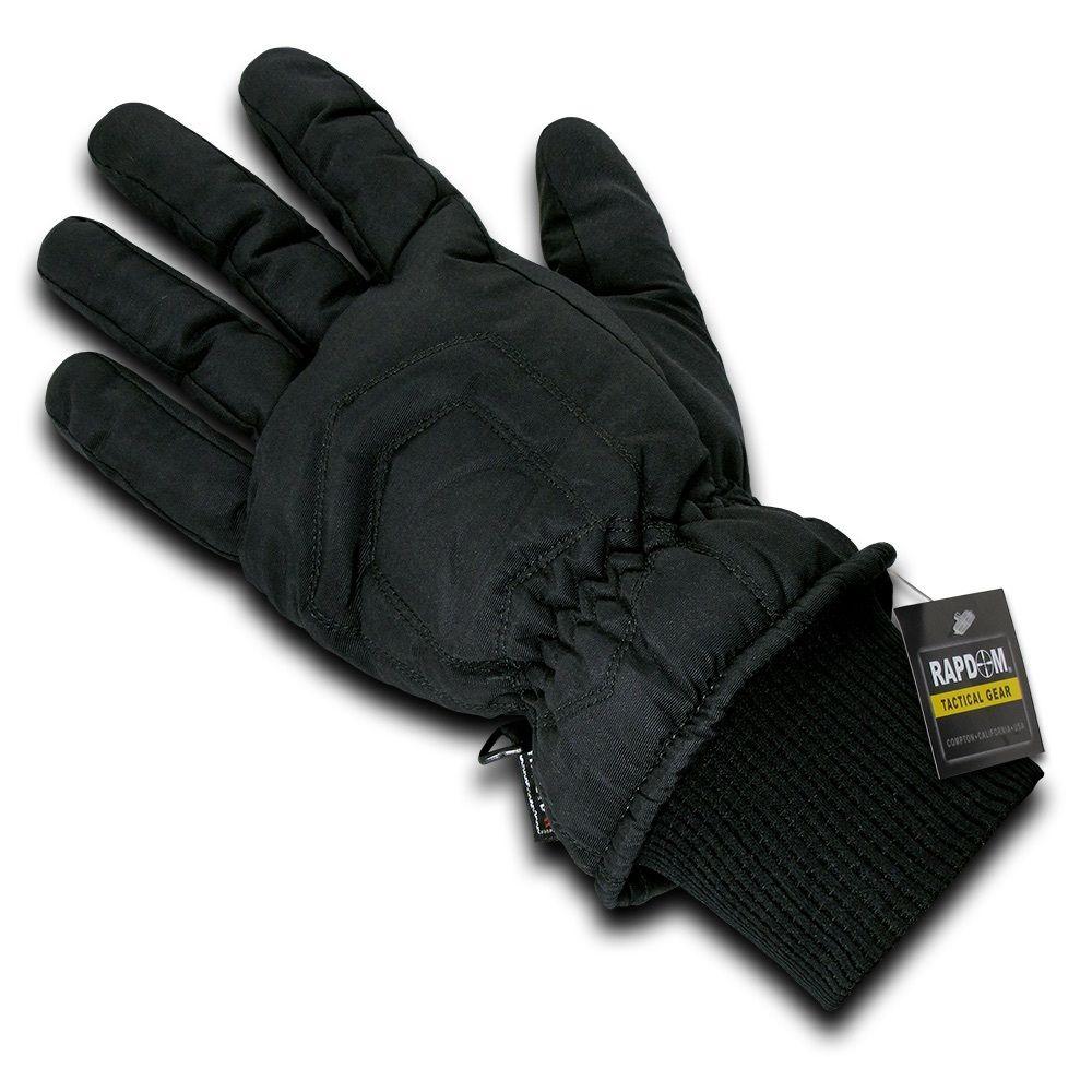 Super Dry Winter Tactical Patrol Army Military Black Gloves-Small-