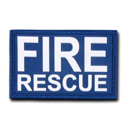 Tactical Operator Contracto 3X2 Rubber Patch Patches Rapdom-T90 - Fire Rescue - Navy-