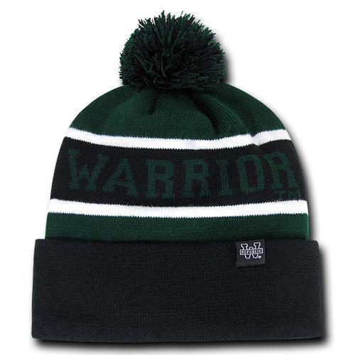 The Legend Beanie, University Of Hawaii Rainbow Warrior Black/Hunter Green-