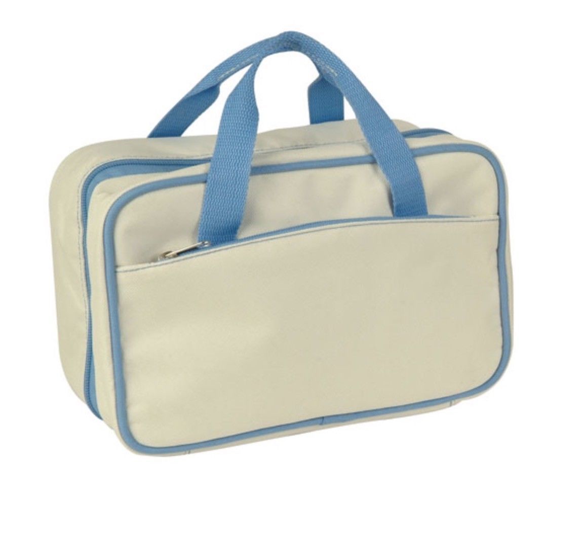 Travel Kit Organizer Bag Accessories Toiletry Cosmetics Make Up Purse Tote-Lime/Yellow-