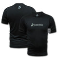US Military Army Air Force Navy Training Workout Muscle Anti-Microbial T-Shirts-Marines - Black-Small-S30
