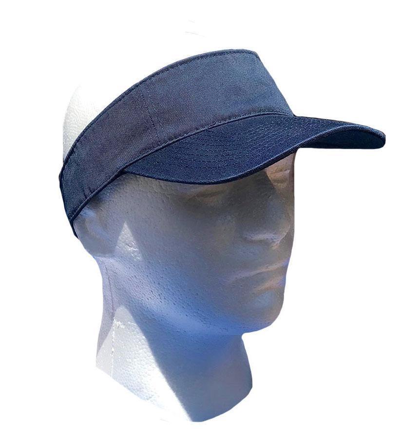 Visors Sun Plain Hat Sports Cap Cotton Golf Tennis Beach Summer Women Men Kids-RED-