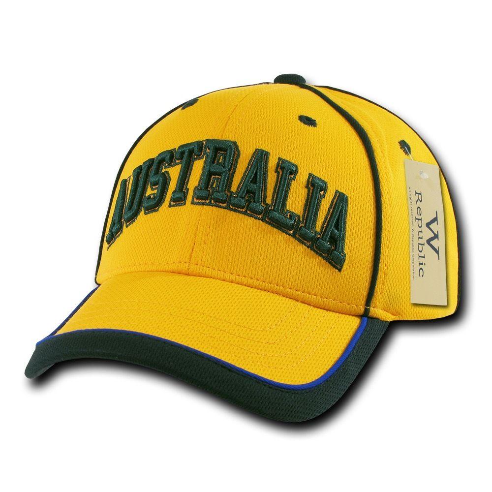W Republic Country Logo Tournament Jersey 6 Panel Constructed Baseball Caps Hats-Argentina-