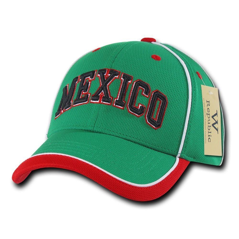 W Republic Country Logo Tournament Jersey 6 Panel Constructed Baseball Caps Hats-Argentina-
