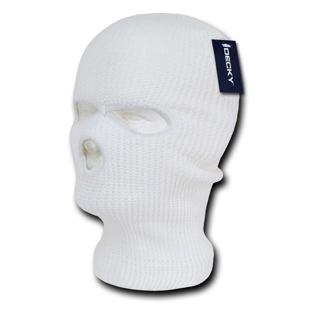 Decky Warm Winter Balaclava 3 Hole Face Masks Beanies Ski Motorcycle Biker Tactical-Black-