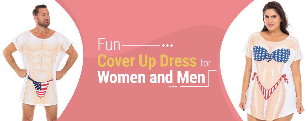 Fun Cover Up Dress for Women and Men