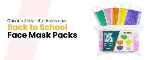 Casaba Shop introduces new Back to School Face Mask Packs