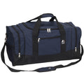 Everest Sporty Gear Duffel Bag-Navy / Black-