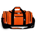 Everest Sporty Gear Duffel Bag-Burgundy / Black-