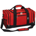 Everest Sporty Gear Duffel Bag-Red / Black-