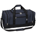 Everest Spacious Sporty Gear Duffel Bag-Navy/Black-