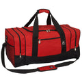 Everest Spacious Sporty Gear Duffel Bag-Red / Balcl-