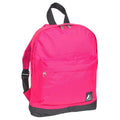 Everest Backpack Book Bag - Back to School Junior-Hotpink/Black-