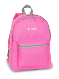 Everest Backpack Book Bag - Back to School Basic Style - Mid-Size-Rose-