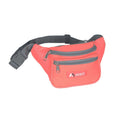 Everest Signature Waist Fanny Pack Travel Pouch-Coral-