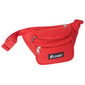 Everest Signature Waist Fanny Pack Travel Pouch-Red-
