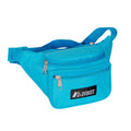 Everest Signature Waist Fanny Pack Travel Pouch-Turquoise-