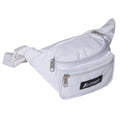 Everest Signature Waist Fanny Pack Travel Pouch-White-
