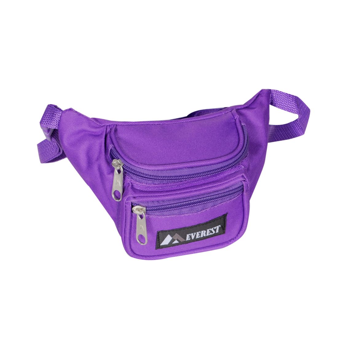 Everest Junior Size Signature Waist Fanny Pack-Dark Purple-