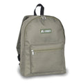 Everest Backpack Book Bag - Back to School Basic Style - Mid-Size-Olive-