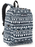Everest Backpack Book Bag - Back to School Classic in Fun Prints & Patterns-Navy/White Dot-