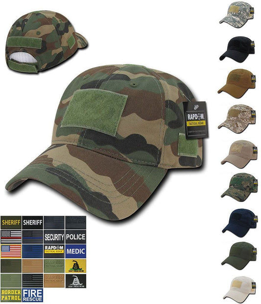 1 Dozen 6 Panel Cotton Military Army Camouflage Relaxed Crown Caps Hats Wholesale Bulk-