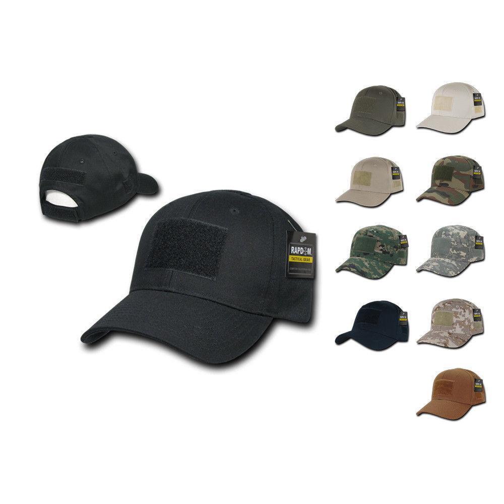 1 Dozen 6 Panel Cotton Military Camouflage Army Structured Operator Caps Hats Wholesale Bulk-