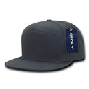 1 Dozen 7 Panel Cotton Snapbacks Flat Bill Baseball Hats Caps Wholesale Bulk- 5 image