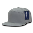 1 Dozen 7 Panel Cotton Snapbacks Flat Bill Baseball Hats Caps Wholesale Bulk- 8 image