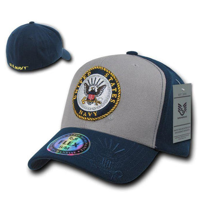 1 Dozen Air Force Marines Navy Army Coast Guard Flex Fit Baseball Hats Caps Wholesale Lots-