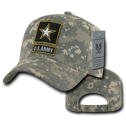 1 Dozen Army Air Force Navy Marines Police Cotton Baseball Hats Caps Wholesale Lots-
