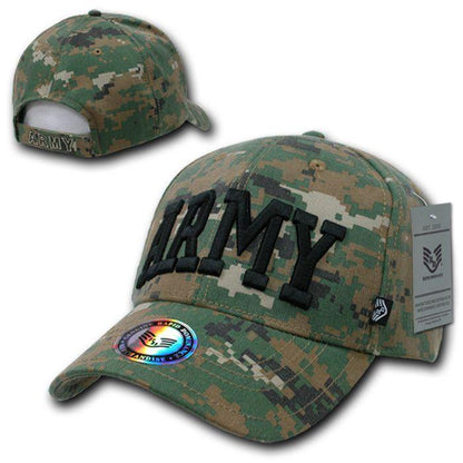 1 Dozen Rapid Dominance USA Military Law Enforcement Camouflage Cotton Caps Hats Wholesale-