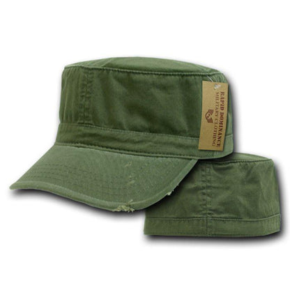 1 Dozen Bdu Fatigue Distressed Cadet Patrol Military Fitted Caps Hats Wholesale Lots-Small-