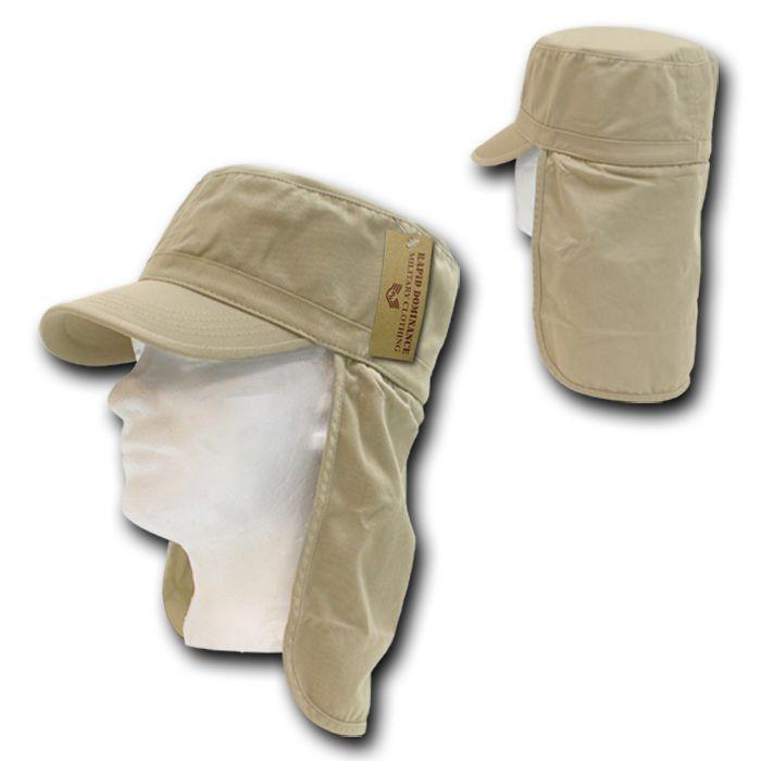 1 Dozen Bdu Foreign Legion Flap Flat Military Fishing Caps Cap Hats Wholesale Lots!-