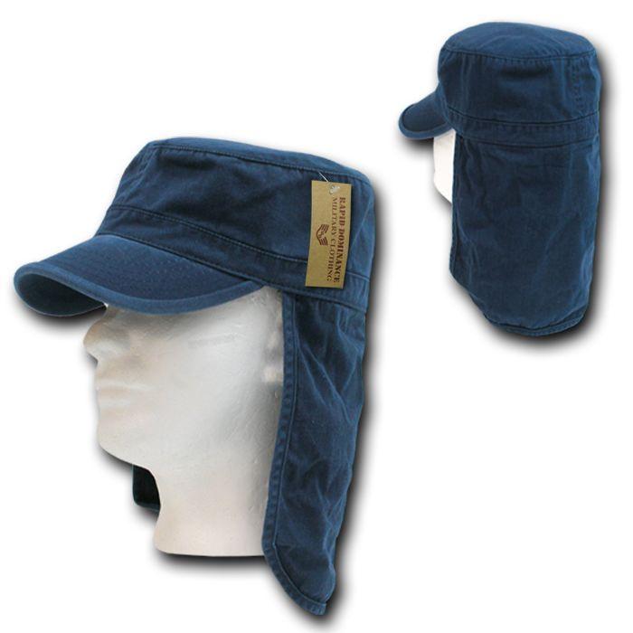 1 Dozen Bdu Foreign Legion Flap Flat Military Fishing Caps Cap Hats Wholesale Lots!-