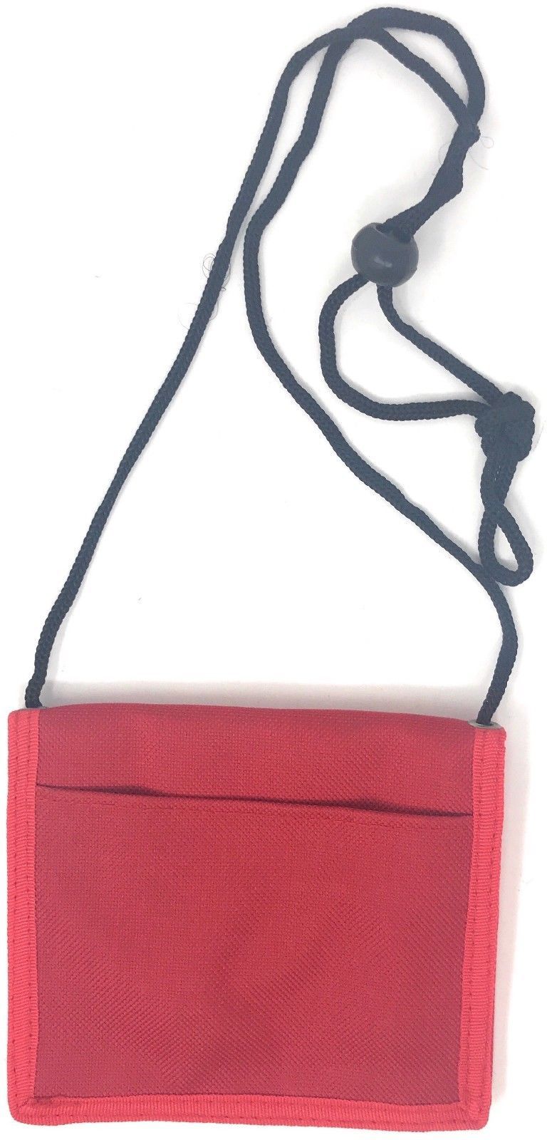 1 Dozen Bi-Fold Foldable Neck Wallet Conference Badge Id Holders Wholesale Bulk-Royal-
