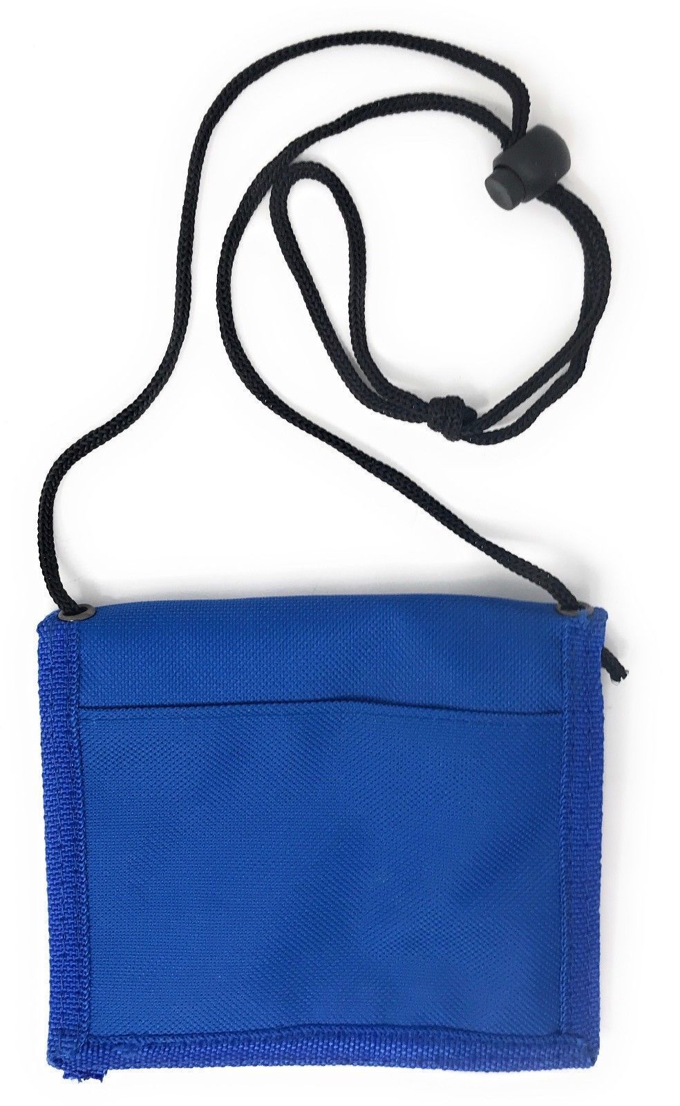 1 Dozen Bi-Fold Foldable Neck Wallet Conference Badge Id Holders Wholesale Bulk-Royal-