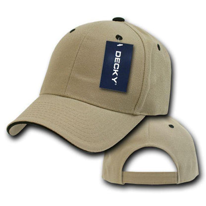 1 Dozen Blank Decky Sandwich Visor Pro Baseball Hats Caps Wholesale Lot-