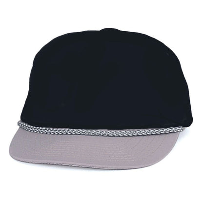 1 Dozen Blank Two Tone 5 Panel Baseball Cotton Twill Braid Hats Caps Wholesale Bulk-
