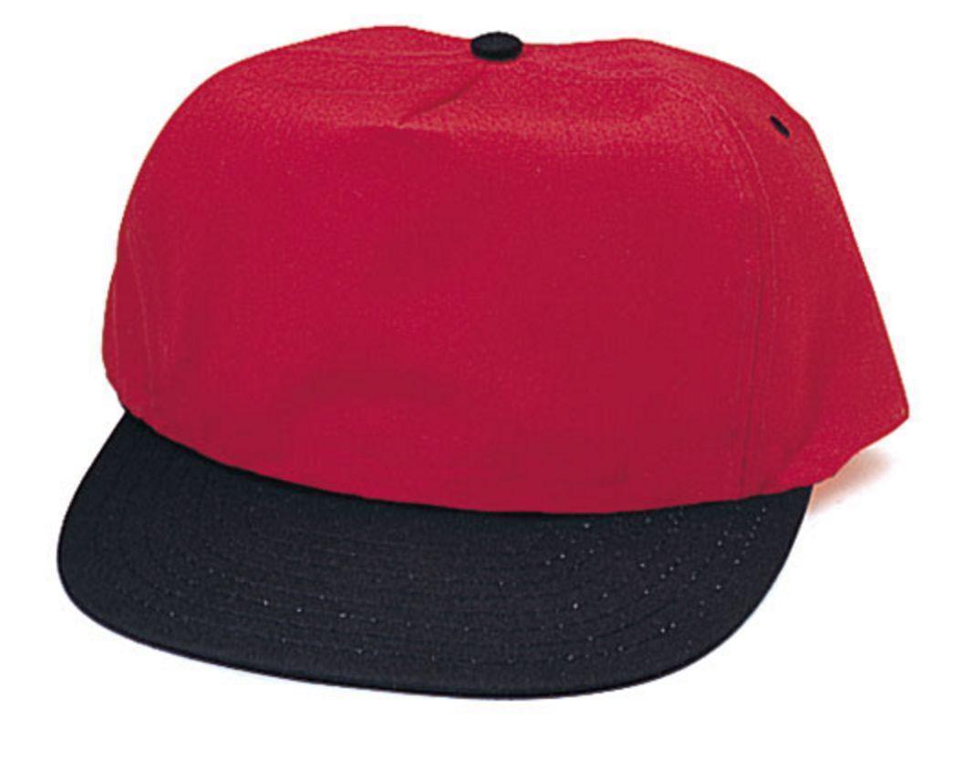 1 Dozen Blank Two Tone 5 Panel Baseball Cotton Twill Hats Caps Wholesale Lot Bulk-