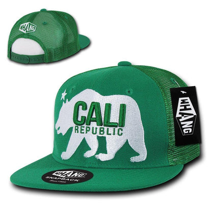 1 Dozen Camo Camouflage Cali Republic Bear Snapback Hats Caps Wholesale Bulk-