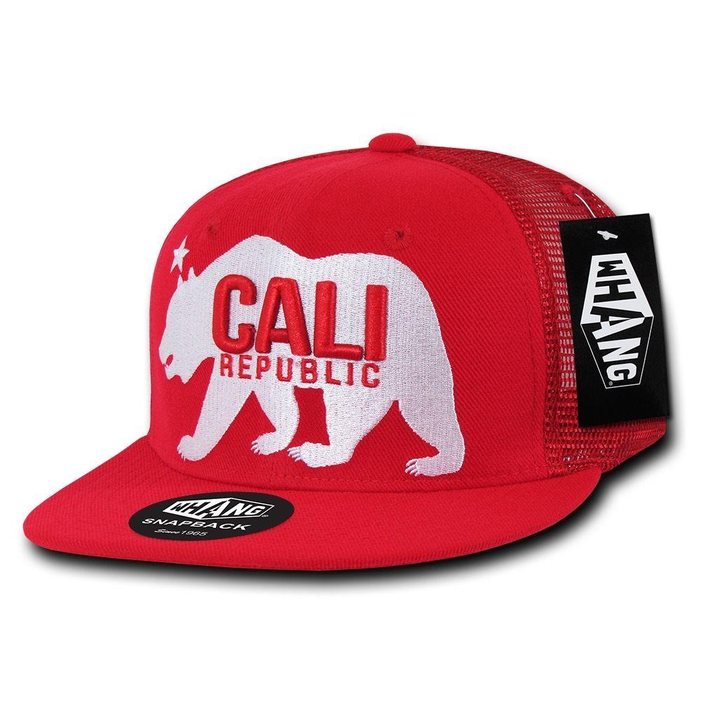 1 Dozen Camo Camouflage Cali Republic Bear Snapback Hats Caps Wholesale Bulk-